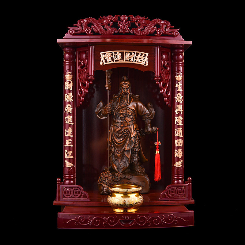 关公武财神摆件二爷神像关羽招财镇供奉财神爷佛像摆件