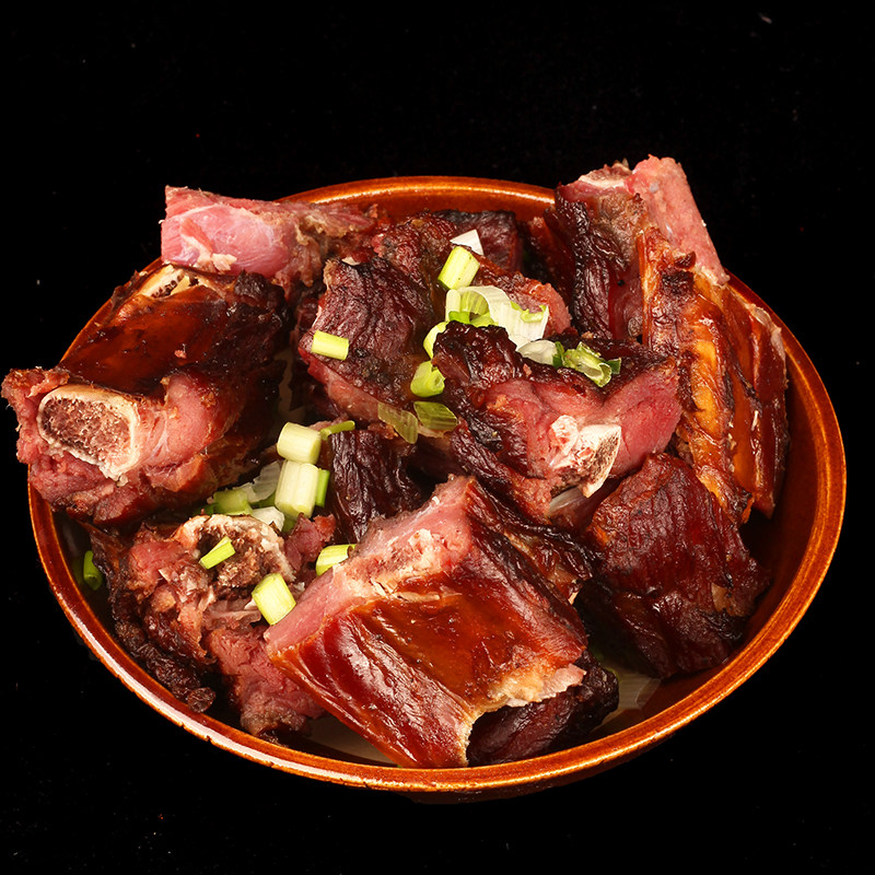 排骨云南贵州特产柴火烟熏农家土猪腊味腊肉腌肉