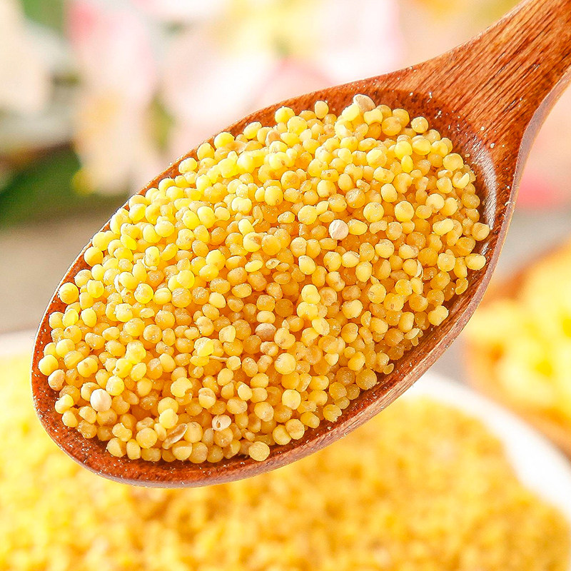 小米十月月子食补膳食黄小米自种农家恩施湖北小米