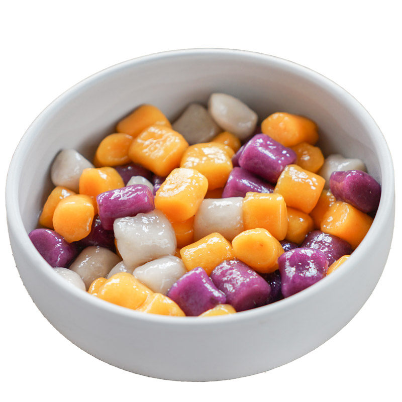 芋圆三色紫薯香芋地瓜什锦汤圆糖水原料包邮芋圆