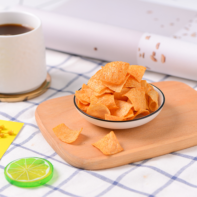 好兄弟山药薄片脆片薯片山药片零食小网红办公室整箱膨化小吃35克