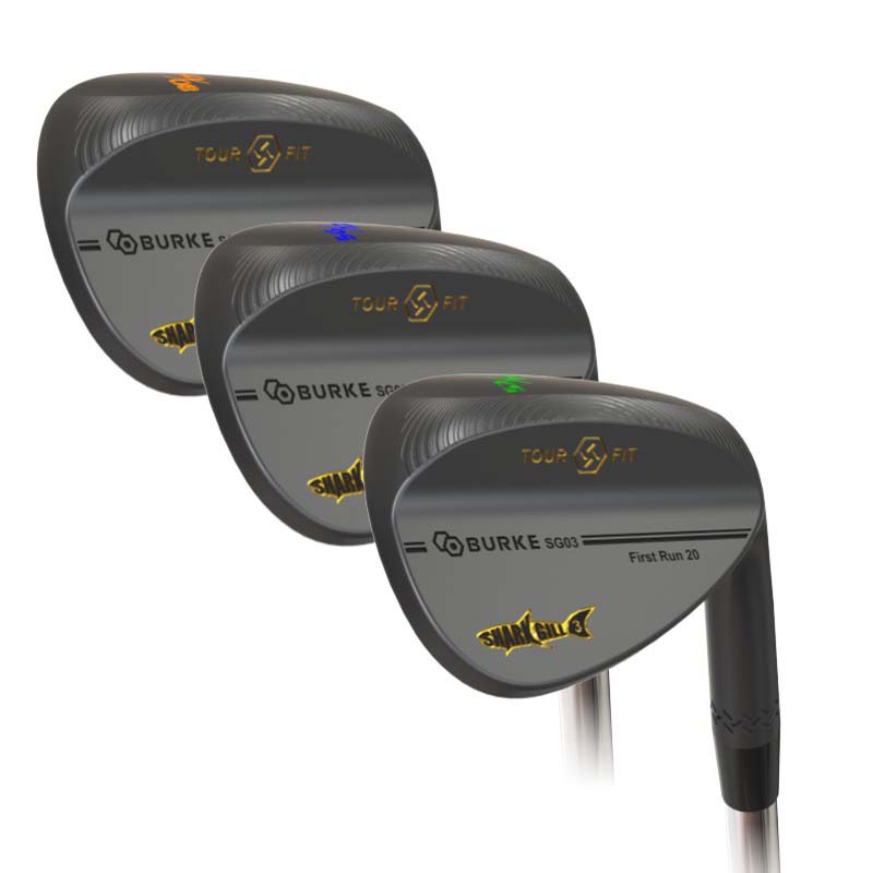 burke鲨鱼鳃纹sg03打版限量20套挖起沙池高尔夫球杆