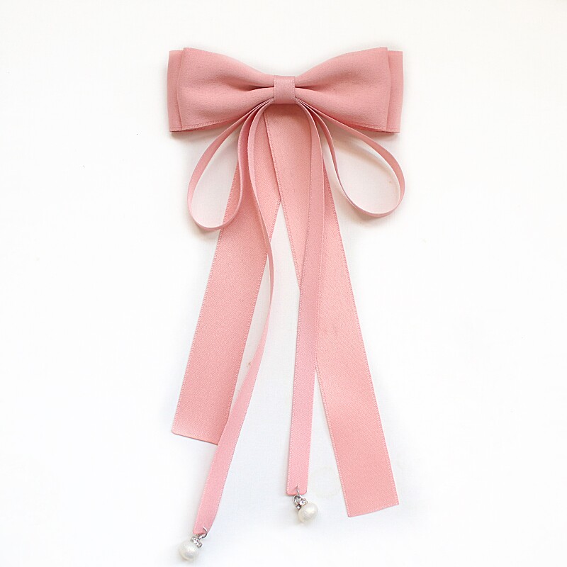 领结飘带吊坠珍珠双层蝴蝶结学院风日洛丽塔领花领结