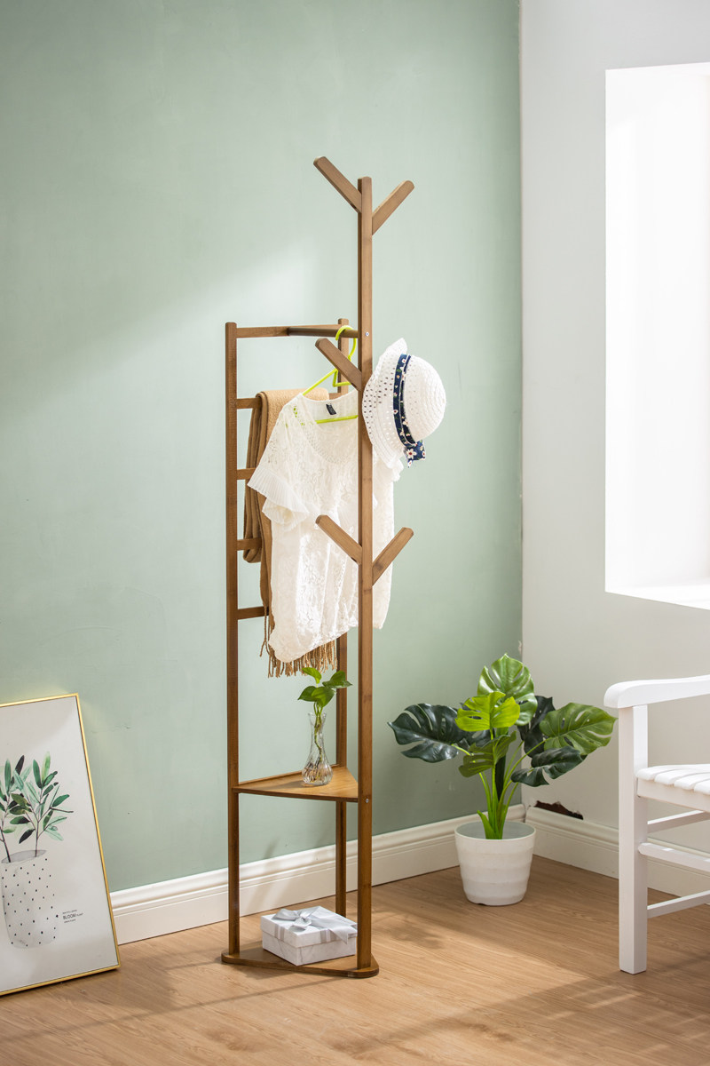 衣架衣帽架落地卧室室内衣服家用晾晒晒架简易衣帽架