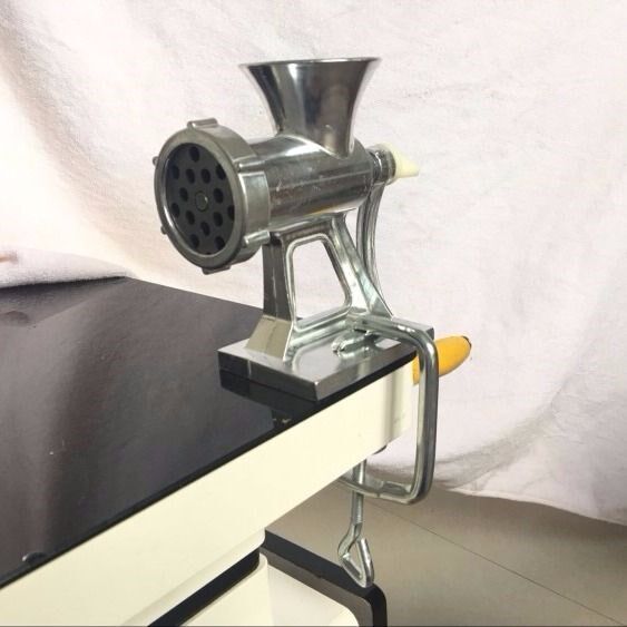 多功能铝合金手动绞肉机家用灌肠机jcw46碎肉机碎菜机搅辣绞肉机