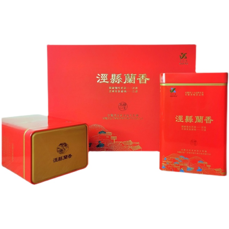2022新茶泾县汀溪兰香茶叶大南送礼盒装雨前其它绿茶