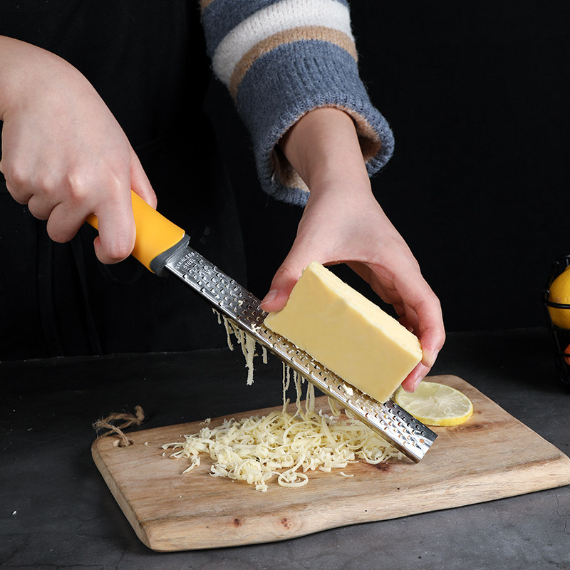 不锈钢刨丝柠檬刮丝刀擦丝刀芝士奶酪巧克力刨屑刀蔬菜蔬果刨丝器