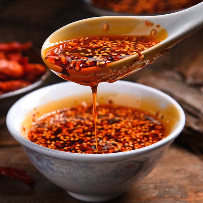 油泼辣子红油辣椒油辣椒酱正宗四川家用凉拌拌菜辣椒类调料