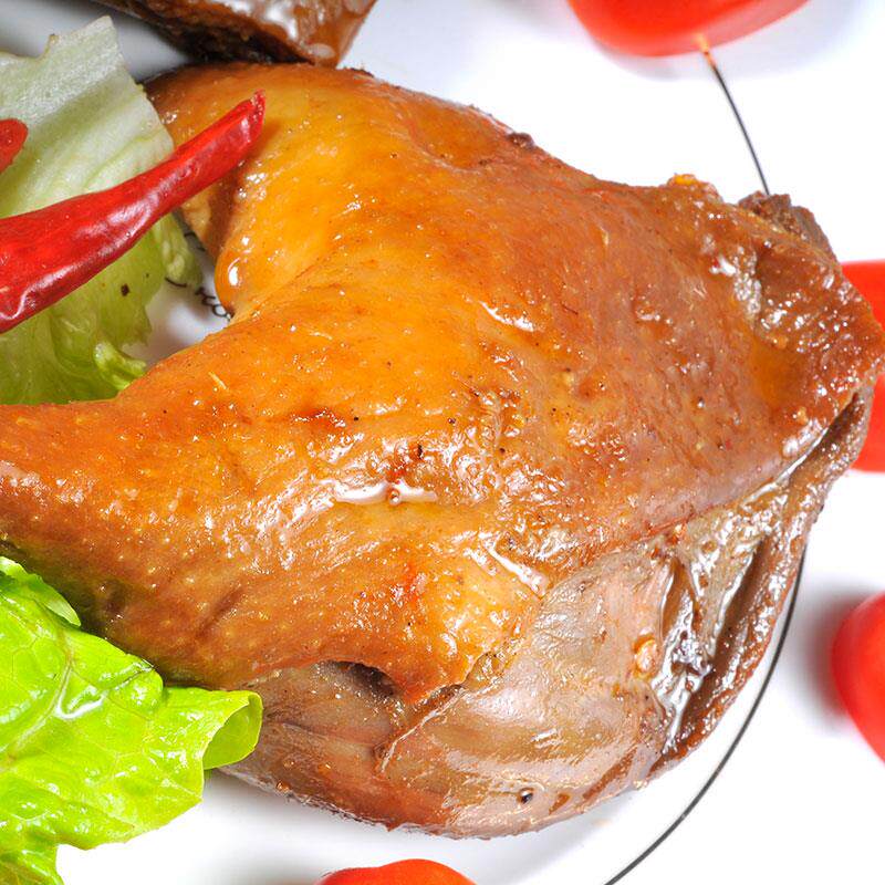 百岁大鸭腿10袋五香卤味乡巴佬鸡腿熟食真空零食小