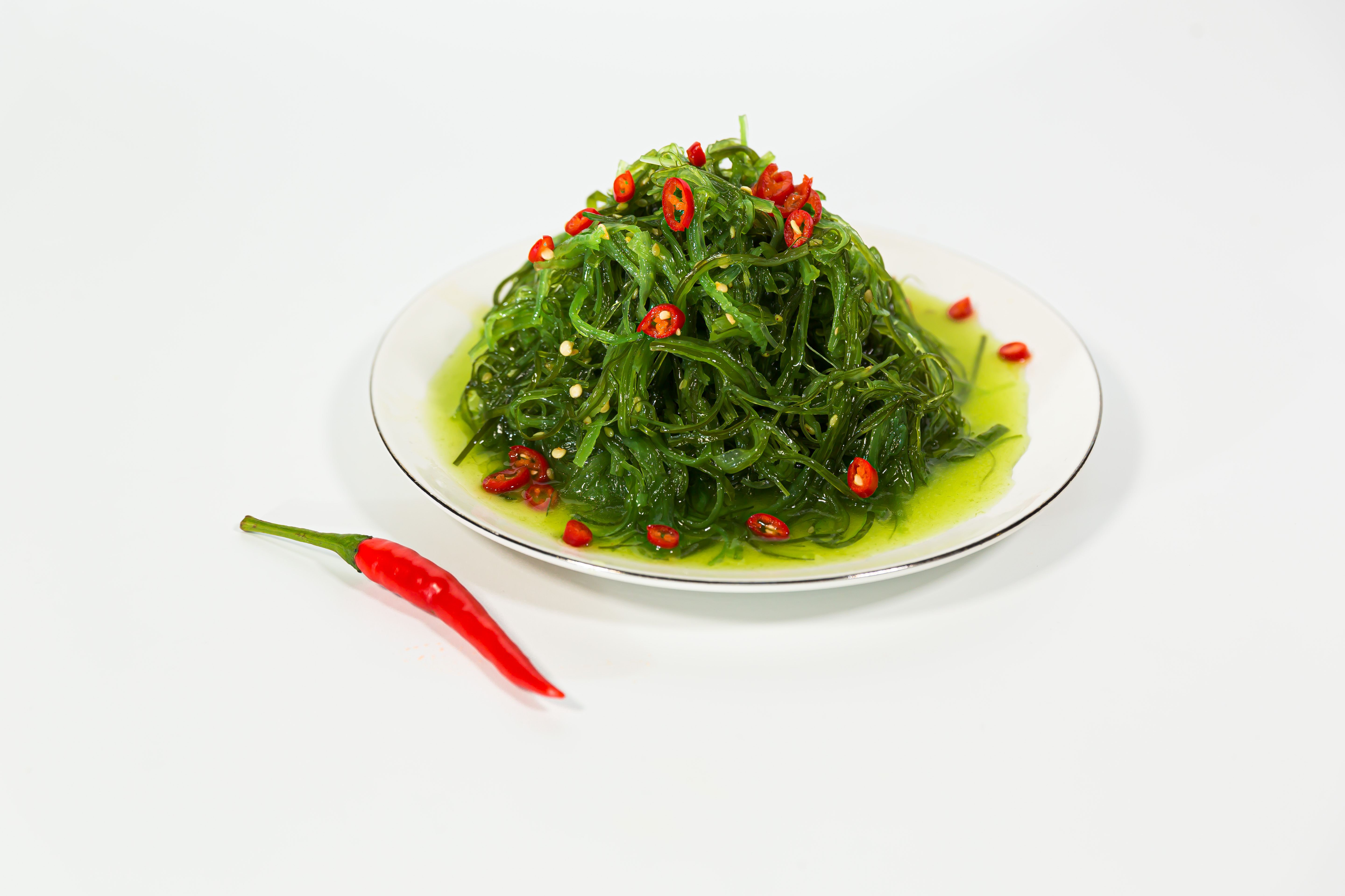海藻沙拉即食凉菜海白菜中华海草寿司酸甜爽口海带零食