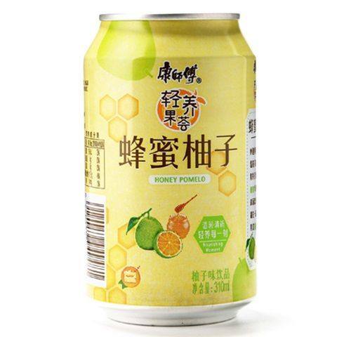 康师傅蜂蜜柚子茶饮料饮品果汁饮料310ml1224听多省包邮拆蜂蜜果味茶