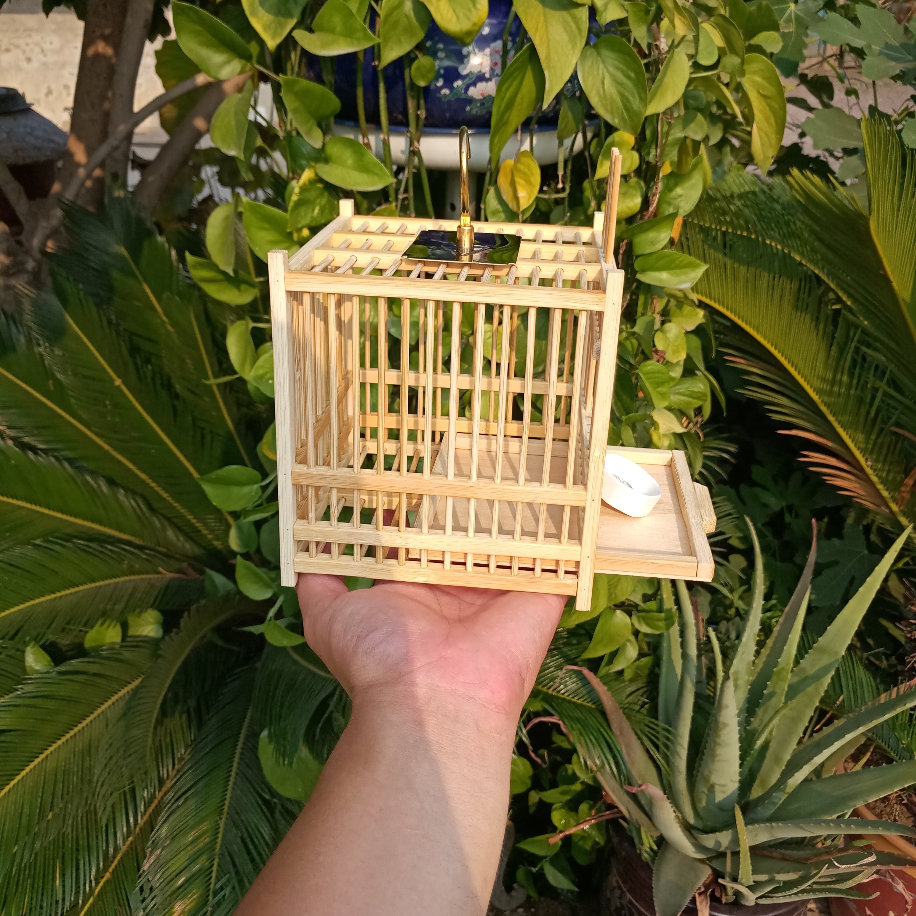 蝈蝈经典抽屉工具爬行款鸣笼子竹编制作手工制笼子