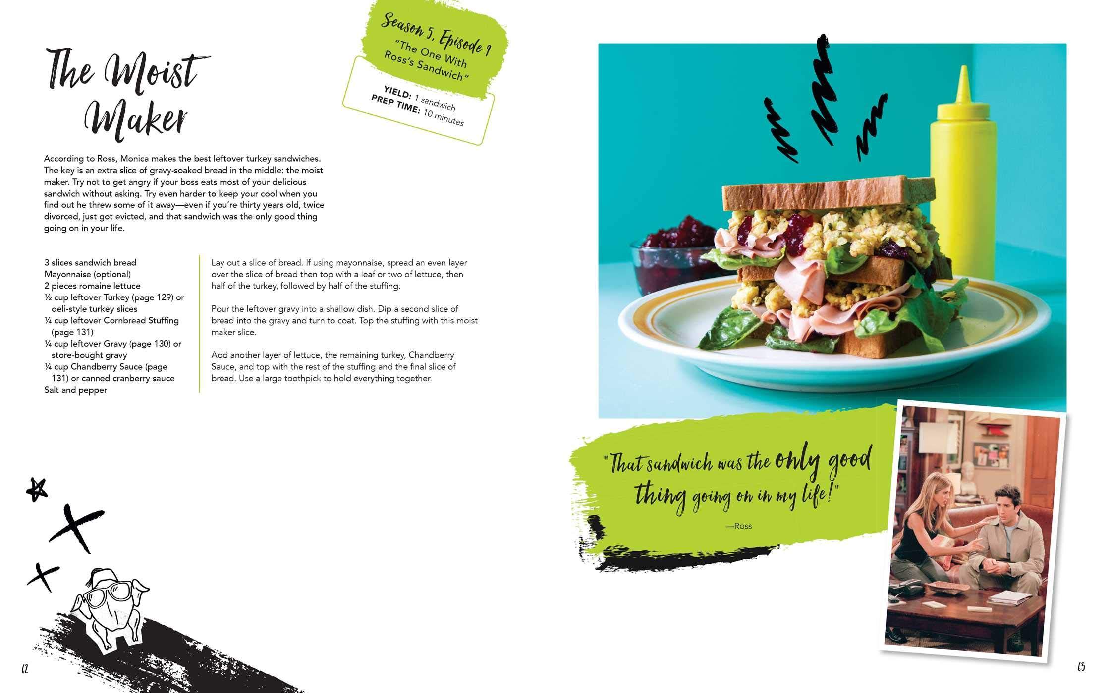 老友记official进口周边喜剧情景电视美剧cookbookthe原版其它