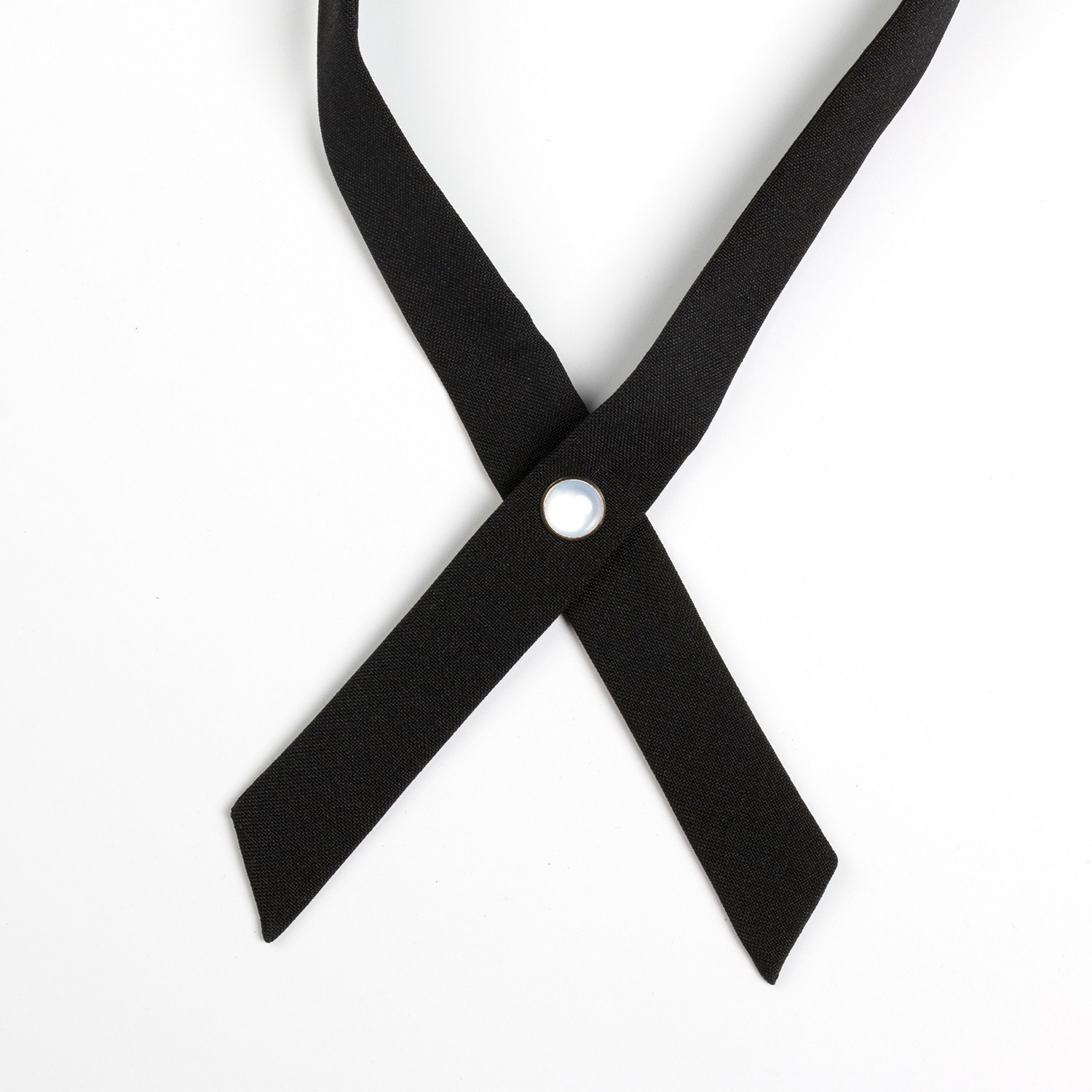 小时初交交叉领结黑色绀色衬衫配饰小物学院领结