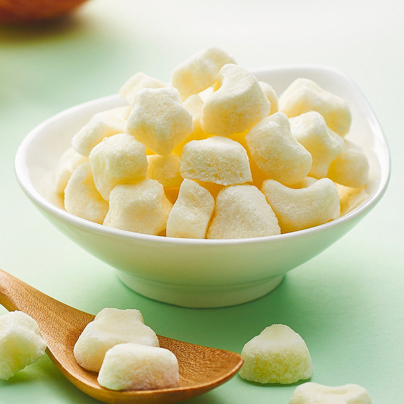 伊威宝宝零食富含活性水果溶豆