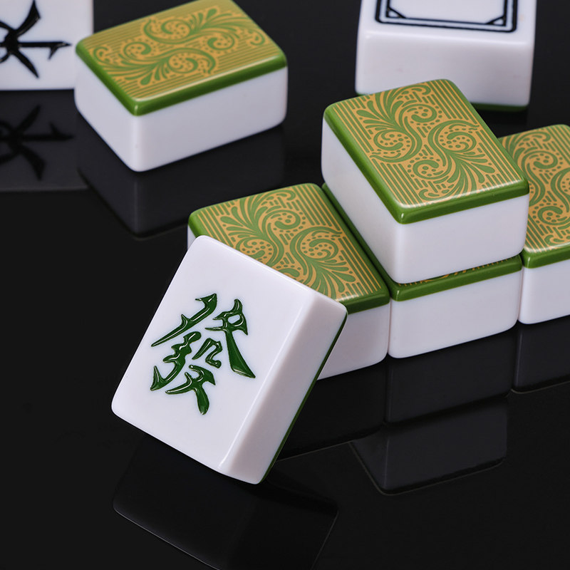 麻将泰坤将牌大号中号家用手金牌4254寝室一级品家用麻将