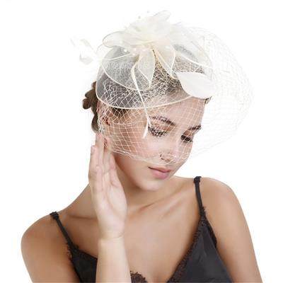 佩胜宫廷帽子欧式复古面纱旗袍网纱头饰晚礼服发饰