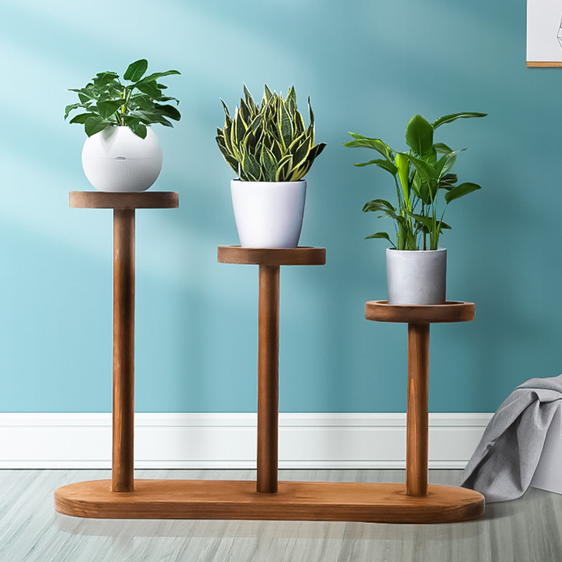 多肉花架子多层室内客厅实木小花花架阳台花盆花架