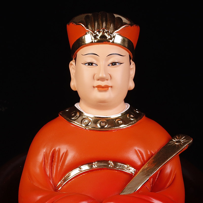 王爷神像司命厨房灶君之神树脂供奉摆件