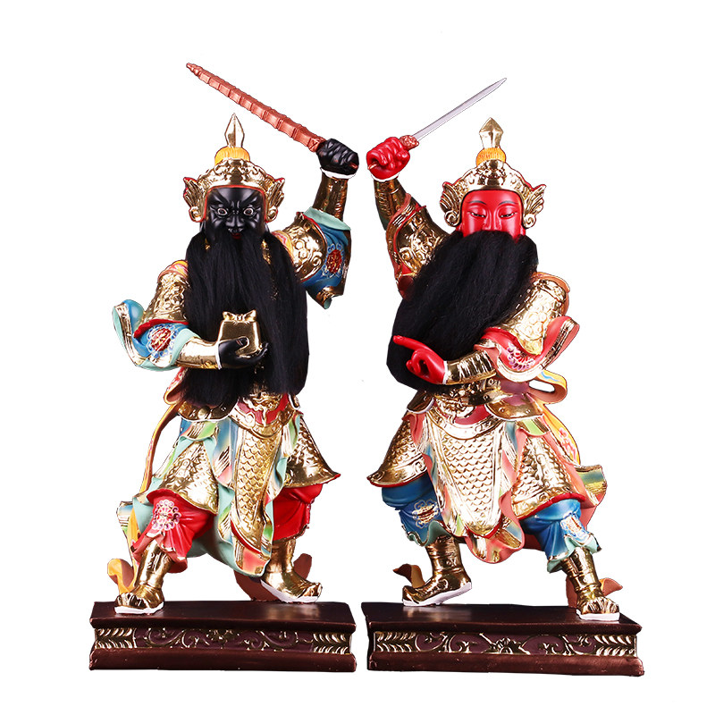 元帅神像赵康赵公明康佛像道教玄天上帝护法摆件