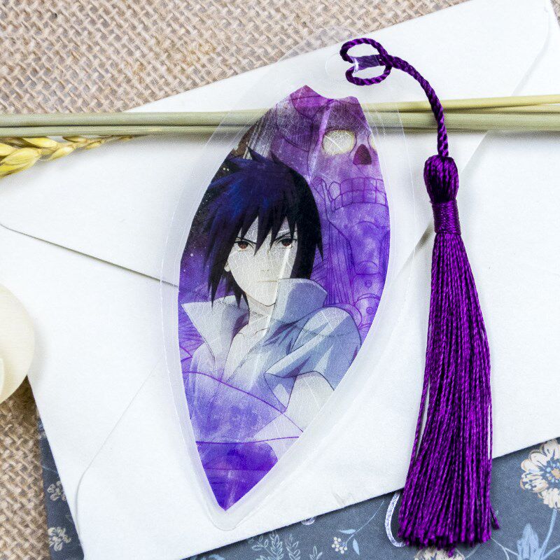 火影忍者鸣人佐助小樱同款周边叶脉书签动漫卡通人物书签