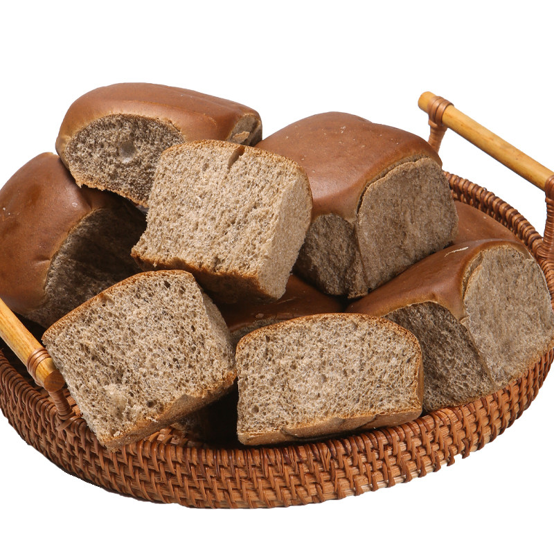 老式无糖代餐荞麦面包300g*2袋