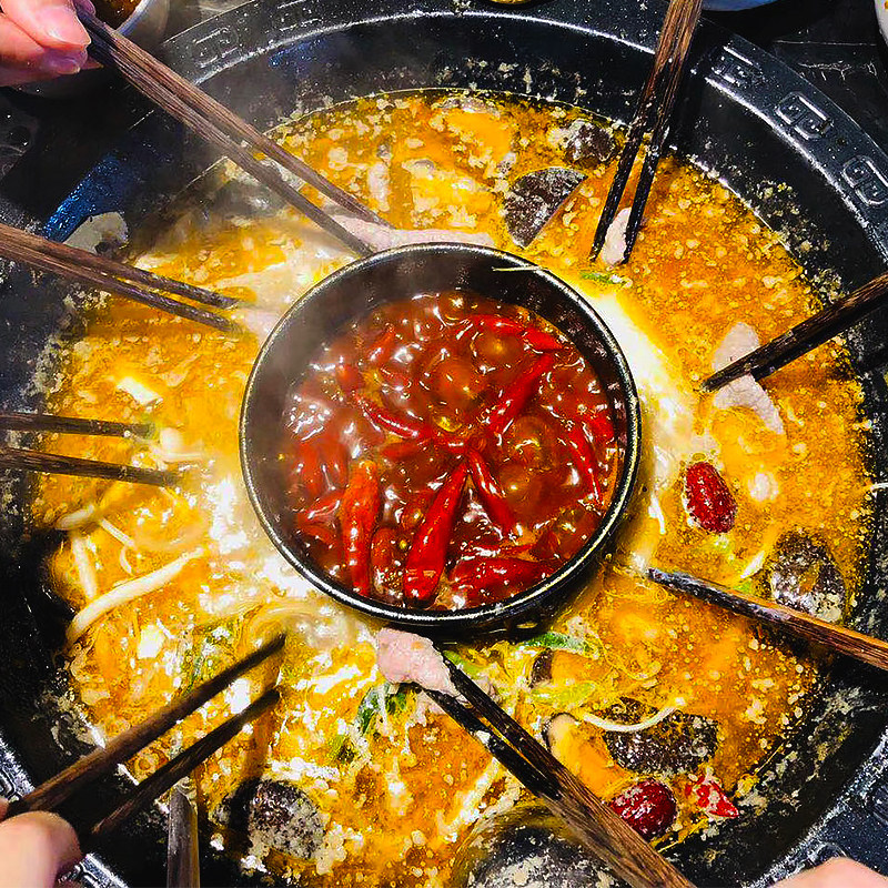 红灯笼酸辣火锅锅底150g酸汤肥牛调料微辣酸爽火锅调料