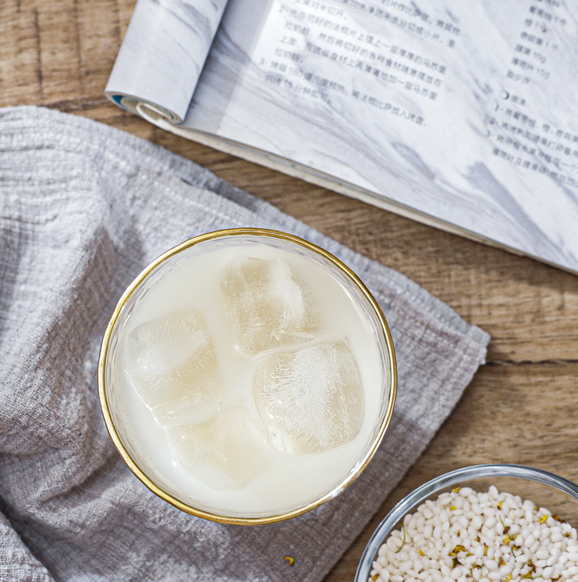 桂花中璞米酒甜酒米酿低度度数酒酿米露女士米酒