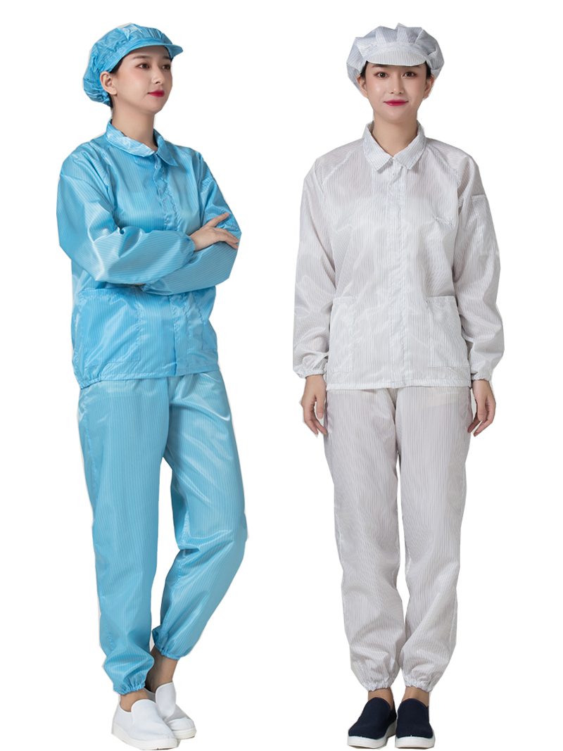 无尘分体防静电夹克上衣短款洁净防护车间食品厂防护服