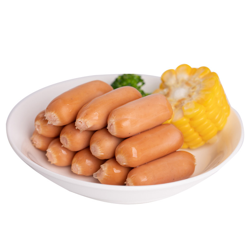 潮味码头港式波波肠芝士肠脆皮香肠热狗冷冻香肠