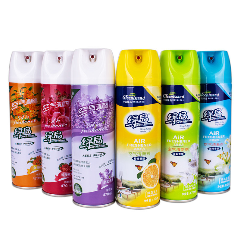 绿岛空气清新剂持久留室内去除异味家用卫生间厕所空气芳香剂