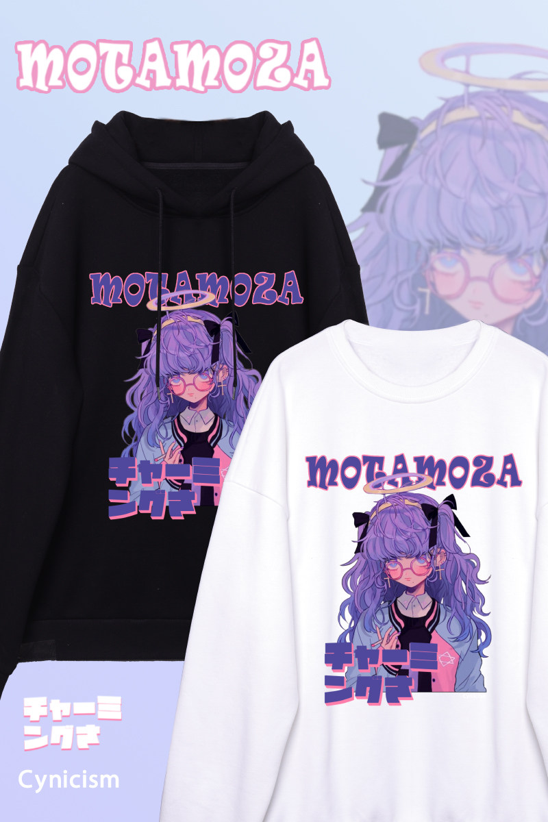 蒸汽电竞少女动漫卫衣二次元日系秋季学生宽松卫衣