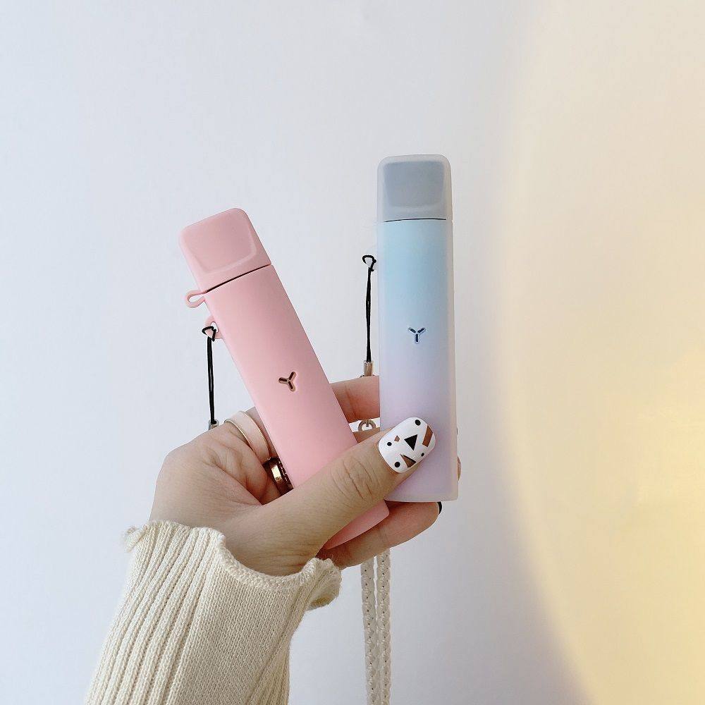 硅胶柚子器烟挂绳链带挂链套帽防尘yooz电子吹风机炫彩贴