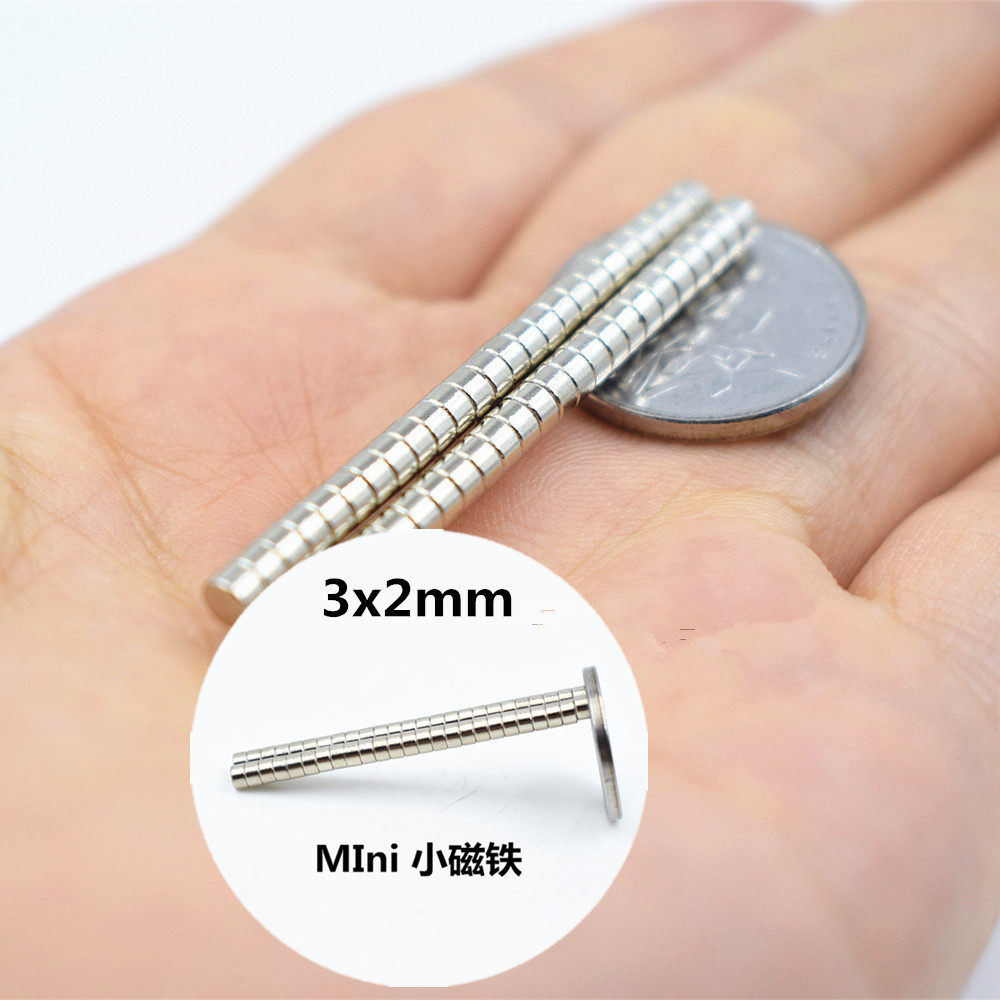 新款圆形2mm强力mmx2mm磁石3x2mm2吸铁x3超强吸铁石