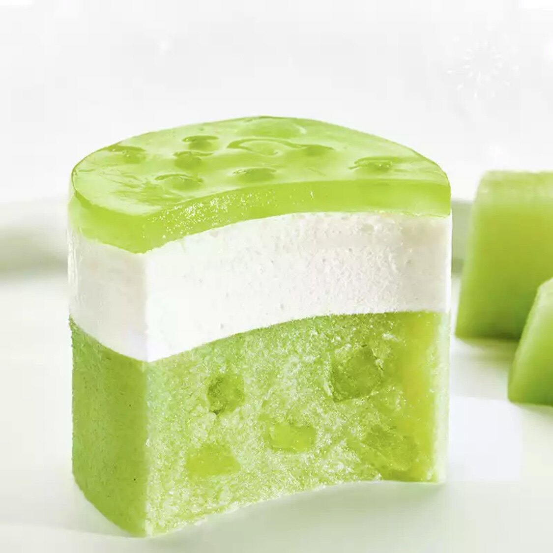 包邮千层雪新品四国柚子蜜瓜心雪杯冷饮冰淇淋牛乳冰淇淋