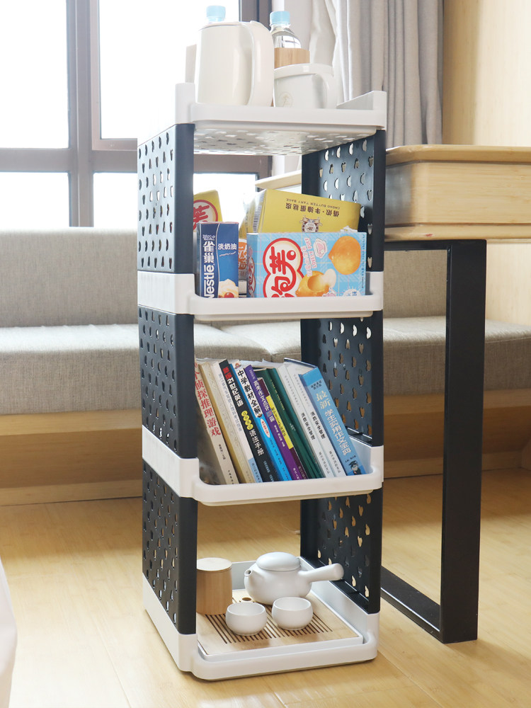 收纳特价办公室桌下神器小型塑料置物架桌面文件整理架