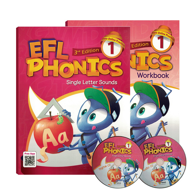 phonics英语原装进口拼读基础零基规则发音字母入门原版其它