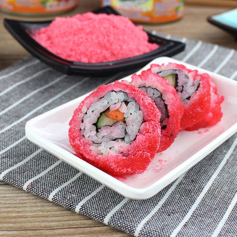 坂户鱼松1kg粉色寿司调味食材樱花花粉紫菜寿司料理
