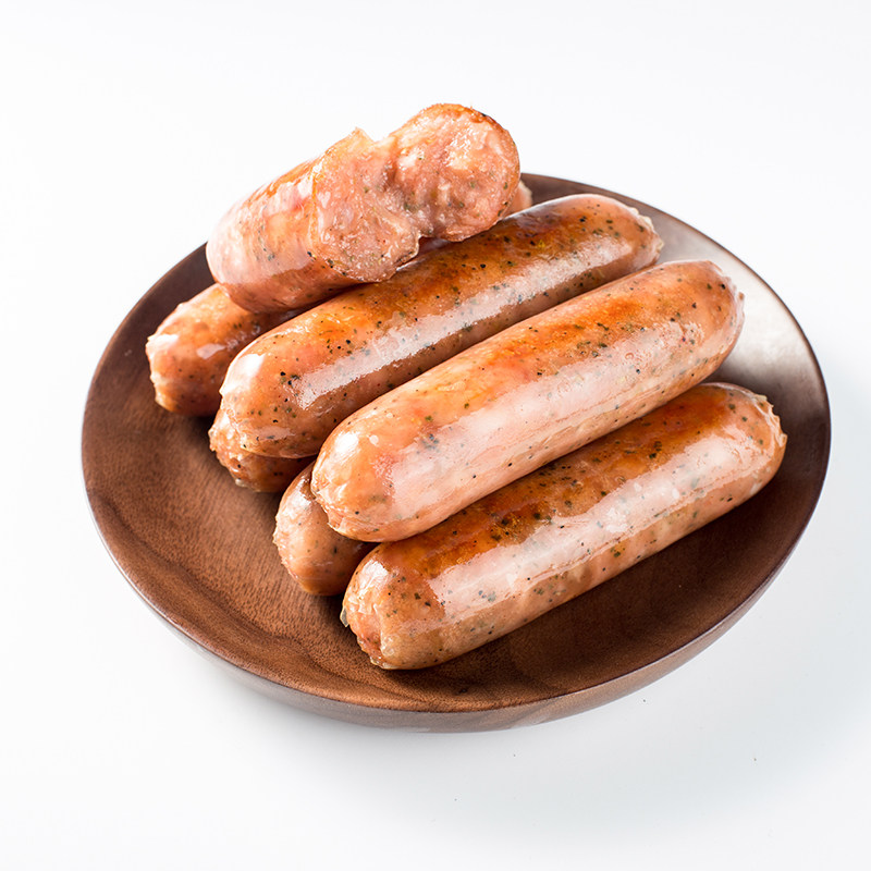 潮汕山石70g地道原味肉肠烤肠火山李老二台湾包装即食肠类