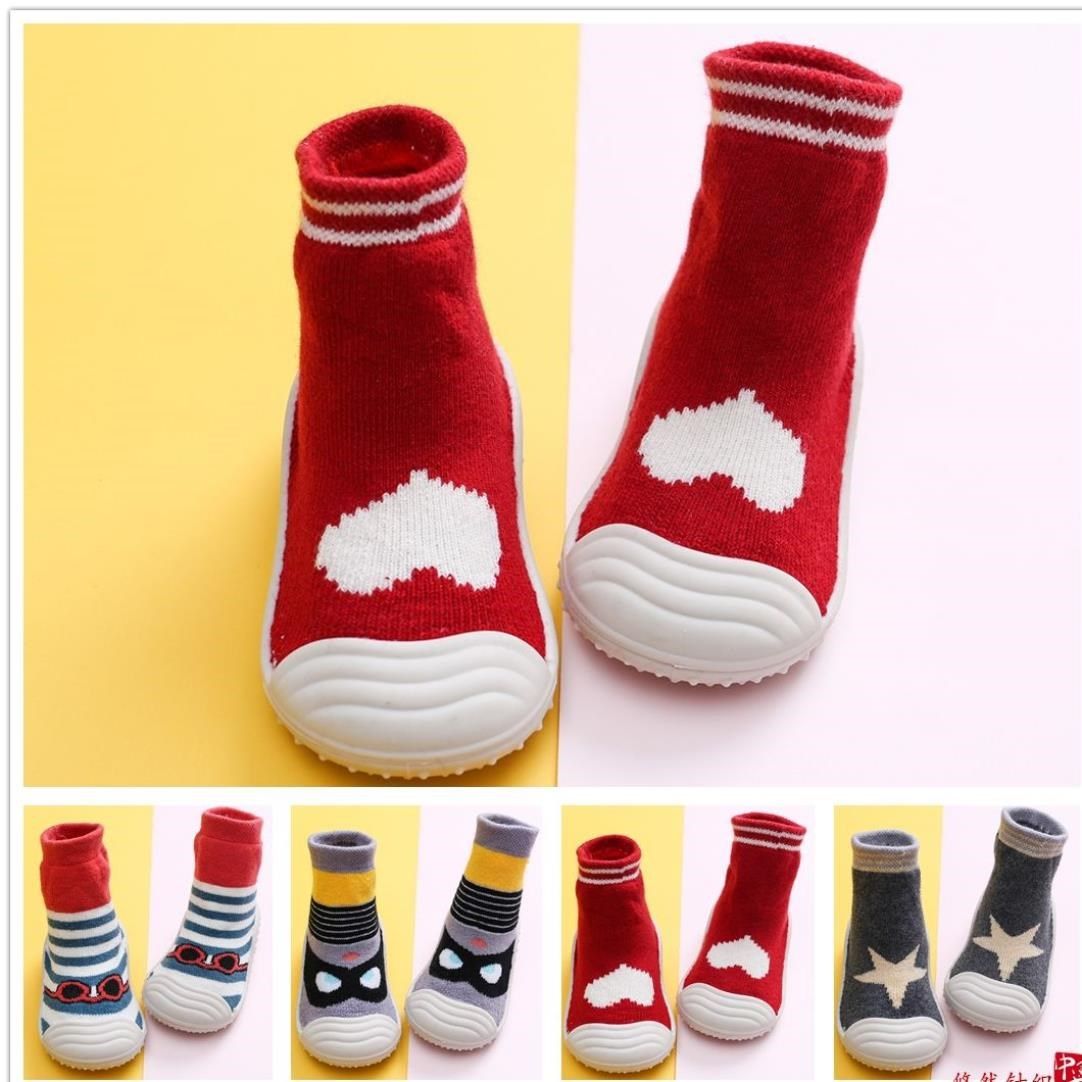 秋冬新款地板袜儿童地板鞋软底婴儿袜子鞋袜防滑男女宝宝学步鞋套