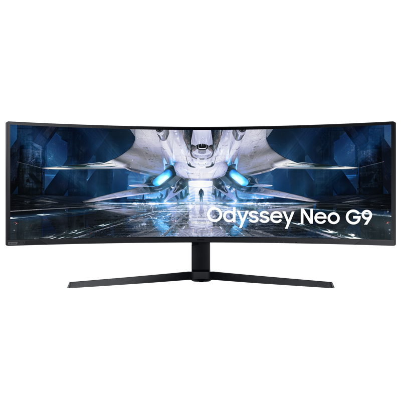 三星玄龙骑士g9曲面带鱼屏49英寸准5k电竞240hz电脑显示器144hz