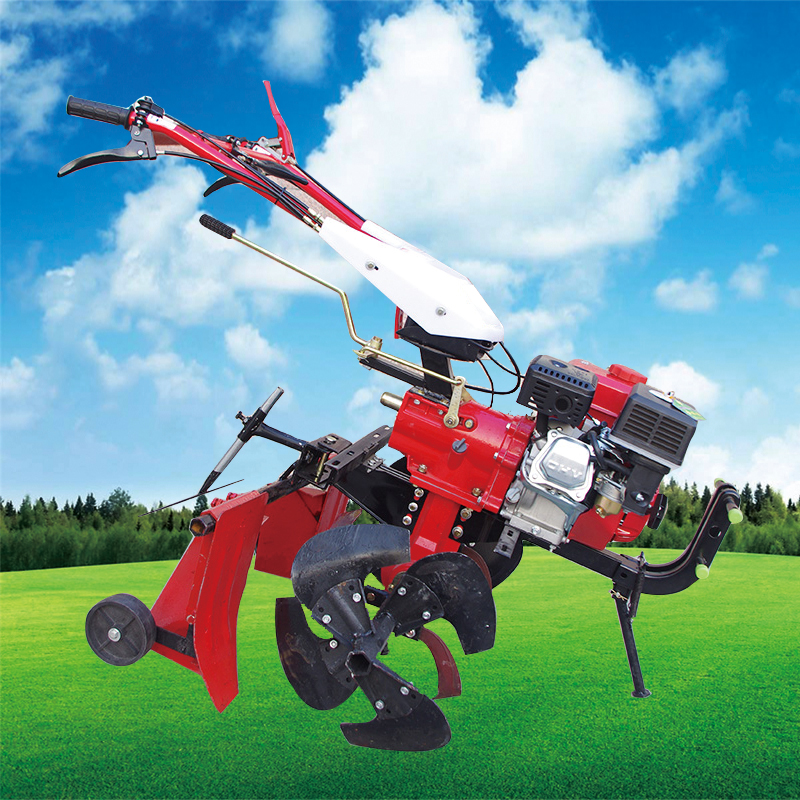 新式多功能汽油微耕机小型农机全齿轮旋耕机松土起垄除草开沟耕地