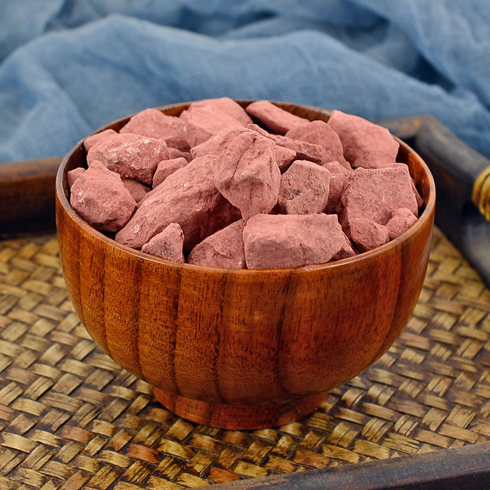 小药仙赤石500g克中中药材散装正品赤符红高岭赤石其他药食同源食品