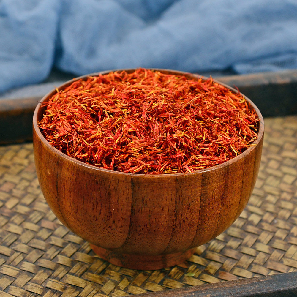 小药草红草叶有艾水泡花茶新疆正品散装中药材红花