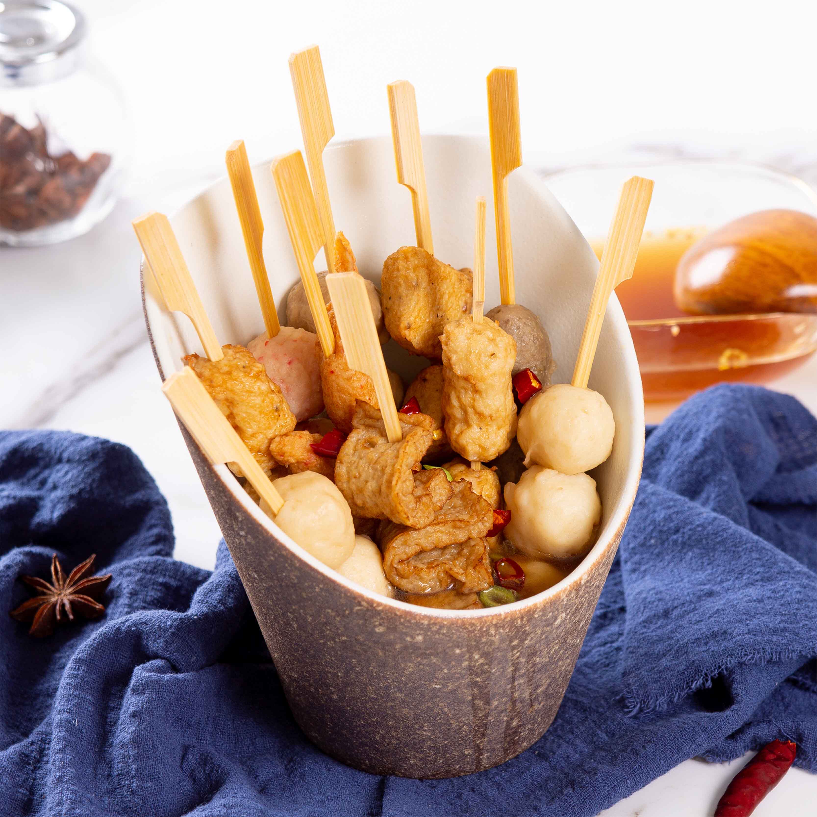 蟹肉棒蟹柳500g关东煮手撕蟹肉棒即食日