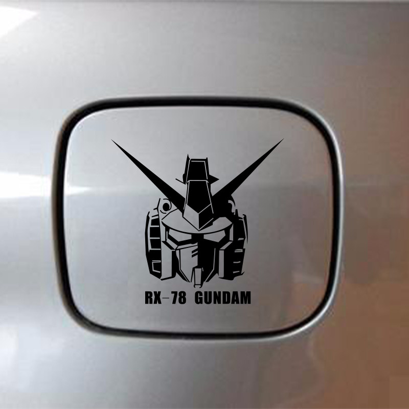 动漫卡通高达车贴飞翼xr天使贴纸汽车油箱反光汽车装饰贴