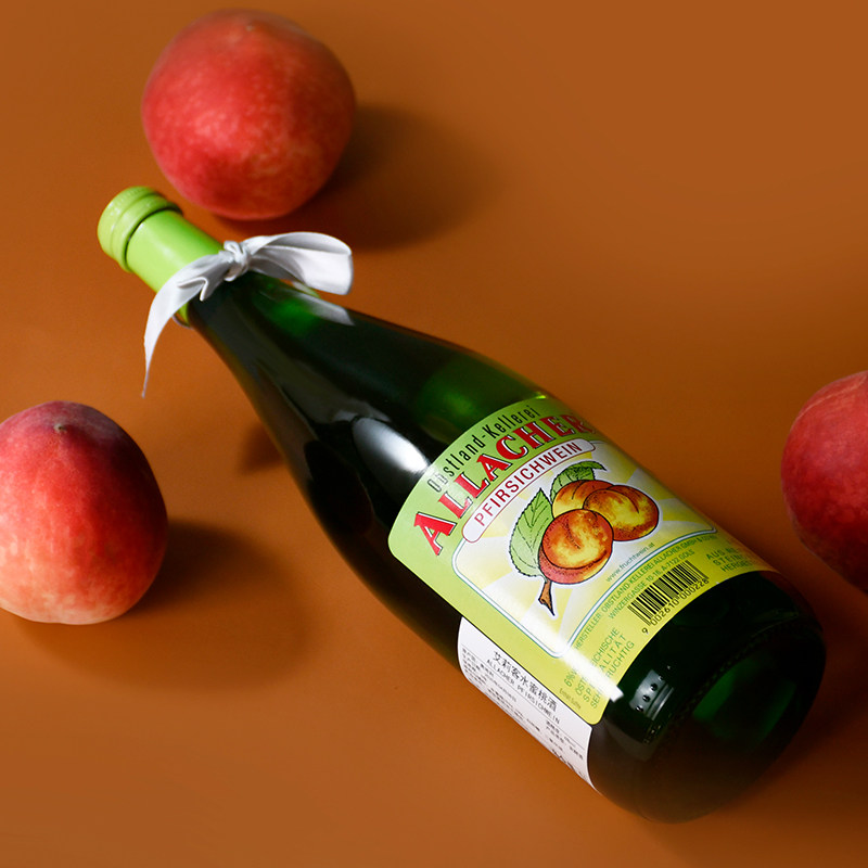 酒时1l大瓶好喝不行奥地利水蜜桃女士低度甜酒果酒