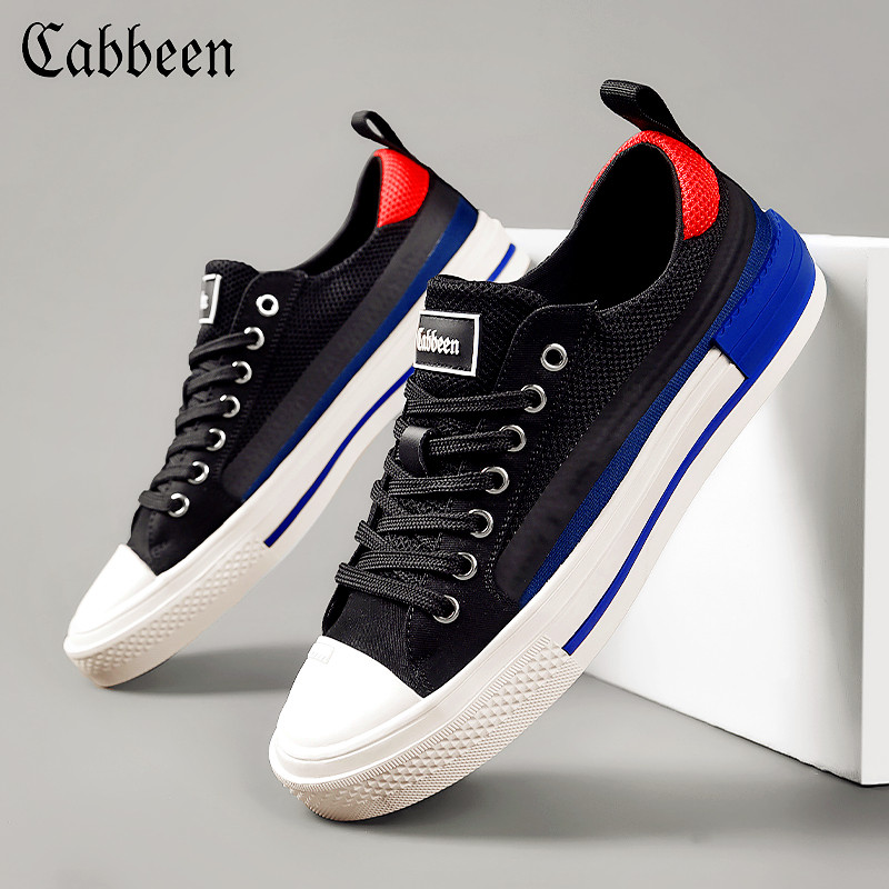 卡宾板鞋男士休闲男鞋秋季2021年新款韩版百搭单鞋