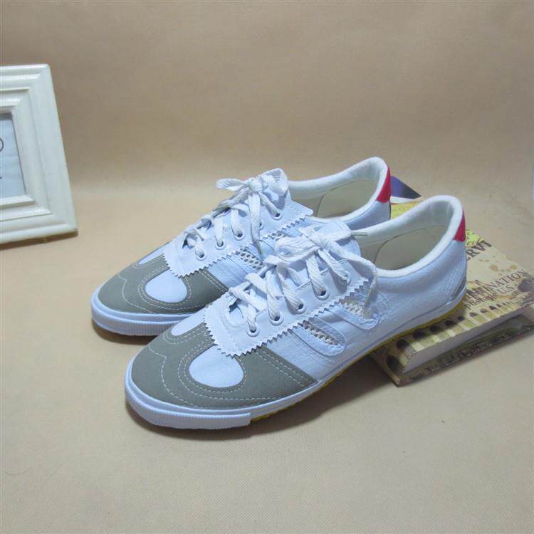 正品双星排球球鞋白色慢跑透气晨练男女训练单鞋