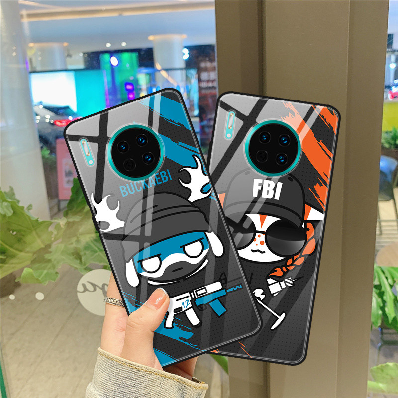 彩虹六号手机壳适用华为mate50mate30mate40mate20pro围攻游戏40pro